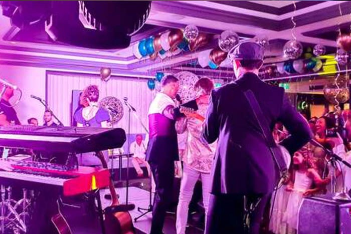 Lighting effects as shown by our audio visual hire equipment